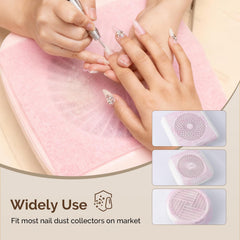 MelodySusie sticky back hook detail demonstrating strong adhesion and heat resistance