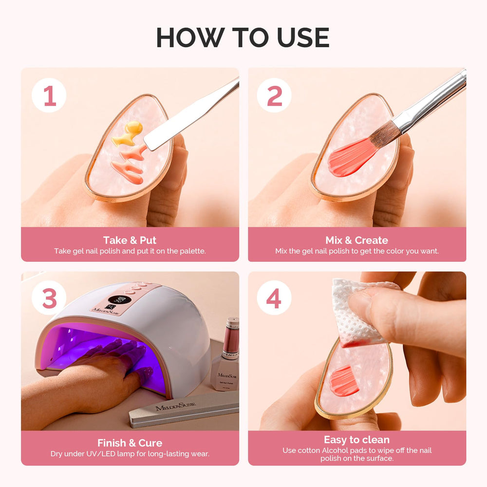 MelodySusie storage pouch and mixing stick for travel convenience