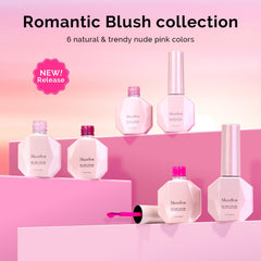 MelodySusie swatch on nail wheel showing accurate color payoff and design planning