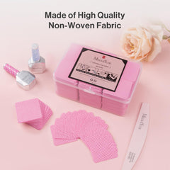 MelodySusie wipe removing nail polish, fast clean without lint