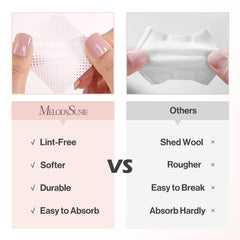 MelodySusie wipe in hand for size comparison, portable convenience benefit