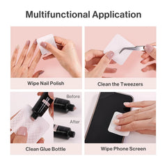 MelodySusie wipes stacked in hand illustrating compact bulk and portability