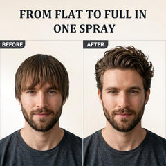 Melopuff dry-style touchup creating separated, natural waves and definition