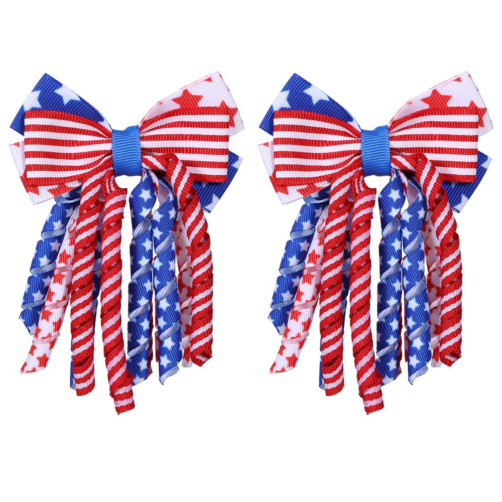 melyde front packaging showing both patriotic curly bow clips and easy gift appeal