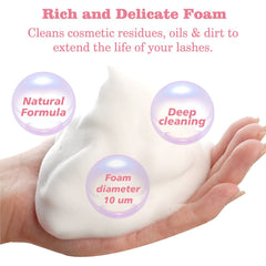 Mererke_Pretty foaming pump producing gentle foam for effective removal