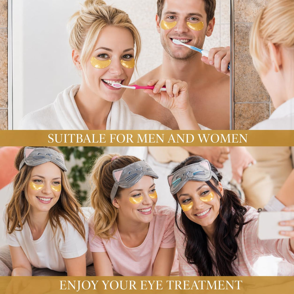 Mererke_Pretty hand massaging leftover serum under eye to boost absorption and hydration