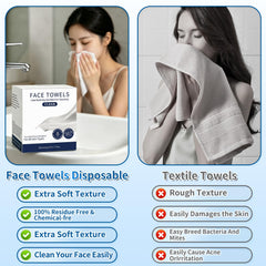MERNATKK towel removing foundation in bathroom showing effective makeup removal