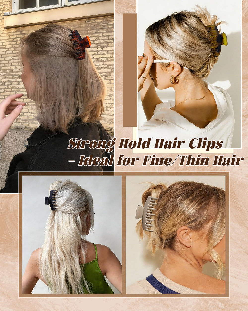 Mesovor securing a small updo on short hair for confident all-day wear