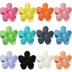 Messen front packaging showing 12 colorful matte claw clips and strong hold