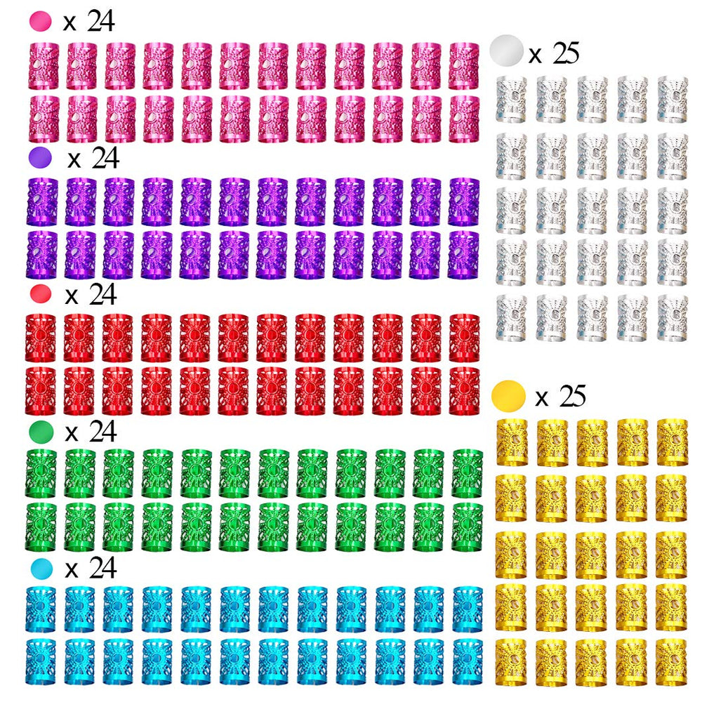 Messen multicolor spread showcasing all seven colors, gives styling variety inspiration