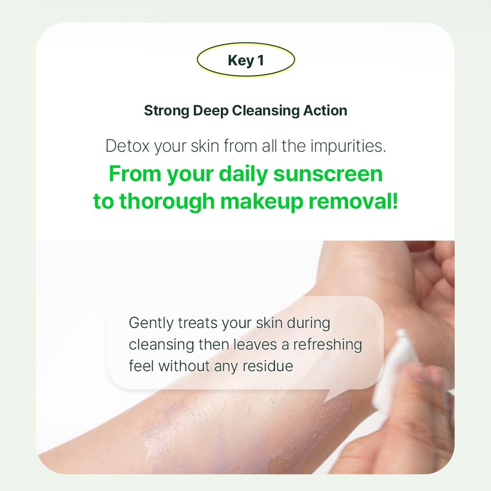 META FORET oil texture drop on fingers illustrating lightweight, fast-melting feel