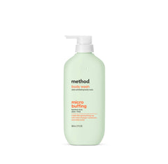 Method front packaging showing bottle and brand benefits for clearer skin