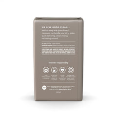Method cedar & cypress bar close-up lather demonstrating quick-foaming cleansing