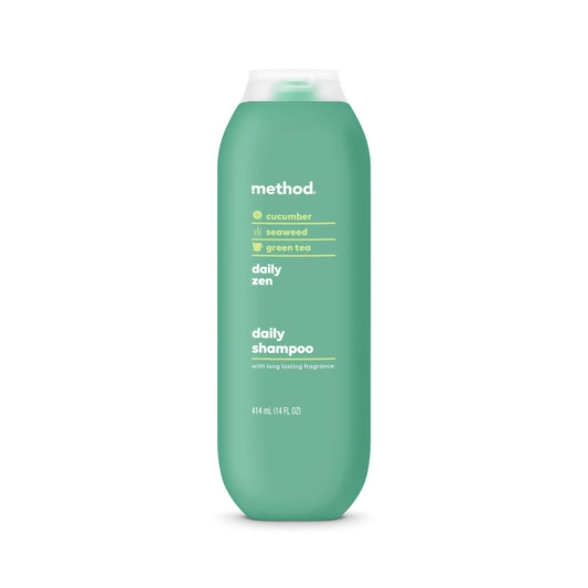 Method everyday shampoo front bottle shows clean design and fresh scent