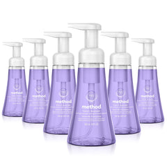 Method French Lavender front packaging showing six 10 fl oz bottles and scent