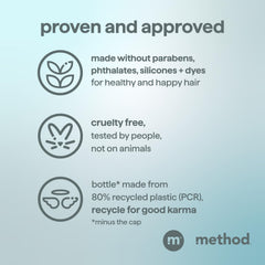 Man using Method in shower showing quick two-in-one routine benefit