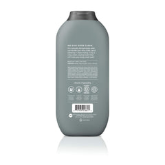 Method men recycled plastic label highlighting 65% recycled bottle benefit
