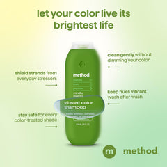 Method Mindful Matcha bottle with recycled-plastic note highlights eco choice