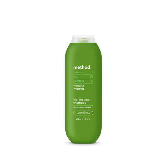 Method Mindful Matcha front packaging showing product and benefits