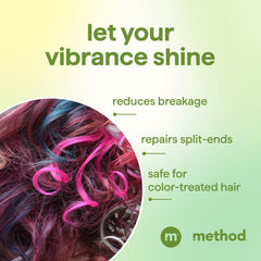 Method Mindful Matcha recycled plastic bottle detail promoting eco packaging