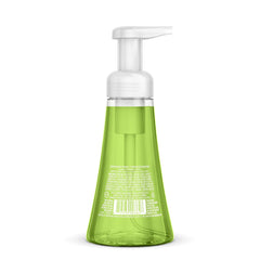 Method pump dispensing airy foam for quick, economical coverage and easy rinsing