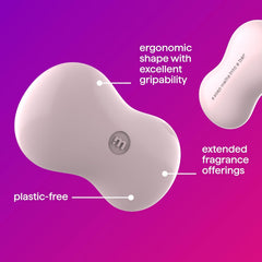 Method rich foamy lather on bar demonstrating moisturizing cleanse
