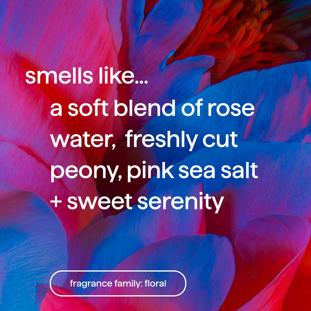 Method Pure Peace dense creamy lather on skin, showcasing moisturizing foam