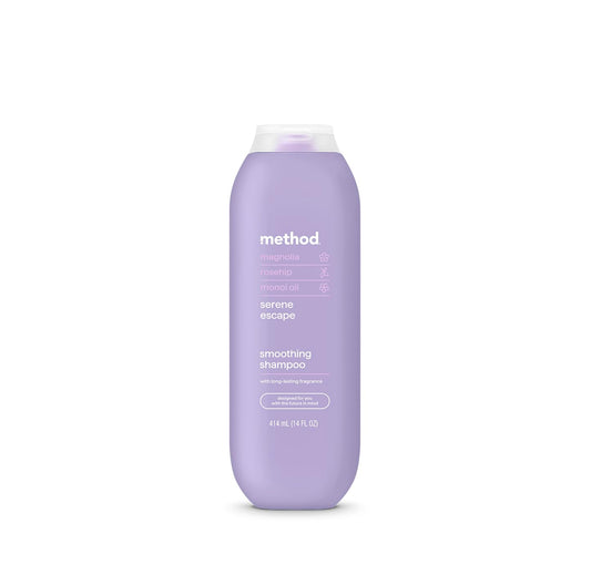 Method front packaging showing 14 oz bottle and clear product benefits