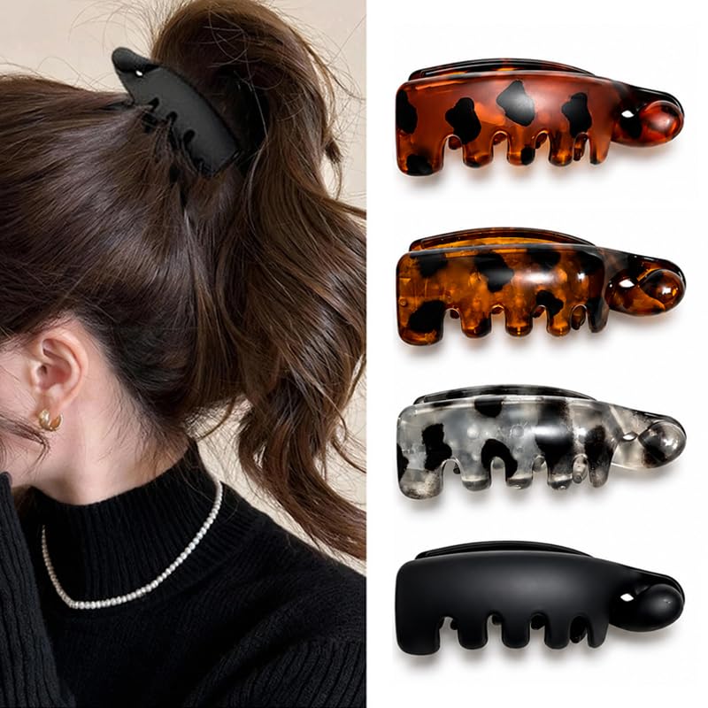 MEZYKAP clip used in half-up hairstyle showing tidy everyday styling benefit