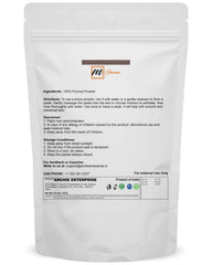 mGanna close-up of fine pumice grains highlights texture for gentle exfoliation