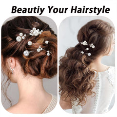 MHKLCD bridal updo with pins in use demonstrating stable styling and refined decoration