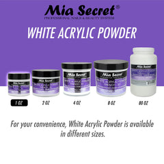 Mia Secret bead of powder on brush demonstrating controlled application