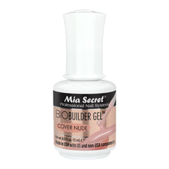 Mia Secret front packaging showing cover nude shade and polish benefits