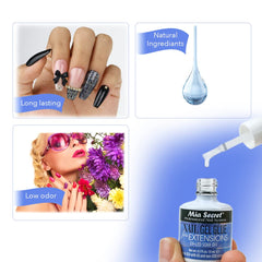 Mia Secret bottle on salon workstation, professional-grade formula for stylists