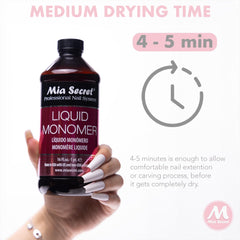Mia Secret bead on brush illustrating smooth sculpting and workability benefit