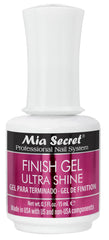 Mia Secret front bottle view showing clear high gloss top coat