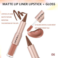 MiaSarah gloss texture swipe demonstrating shine and buildable color