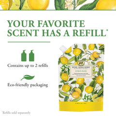 Michel Design Works bottle beside lotion and caddy showing coordinated gifting options
