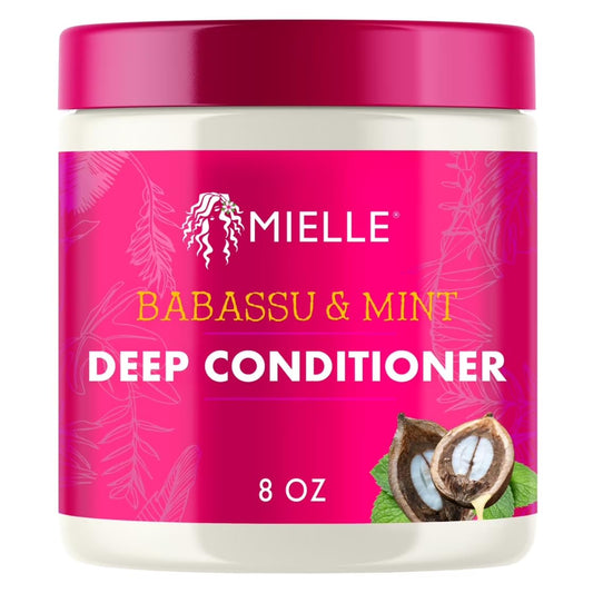 Mielle Organics front packaging showing product and brand benefits