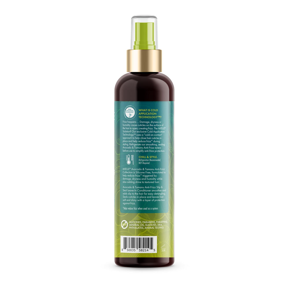 Mielle Organics with styling products showing how it fits in a hair routine