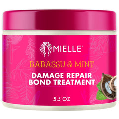 Mielle Organics front packaging showing product and benefit of bond repair