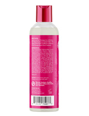 Mielle Organics with babassu oil and mint leaves showing nourishing ingredients benefit