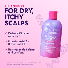 Mielle Organics ingredient focus on niacinamide and zinc pyrithione supporting scalp health