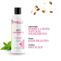 Mielle Organics sealing hair ends for reduced breakage and shine