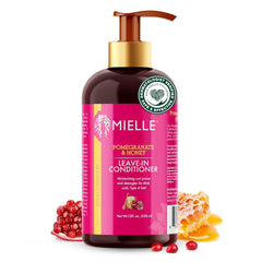 Mielle Organics front bottle shot showing product packaging and hydration benefits