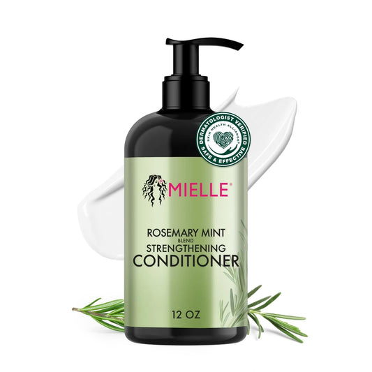 Mielle Organics front bottle view showing packaging and brand clarity for shelf appeal