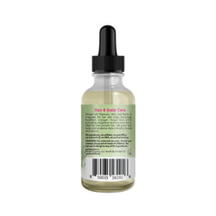 Mielle Organics applied to scalp during massage demonstrating soothing circulation and hydration