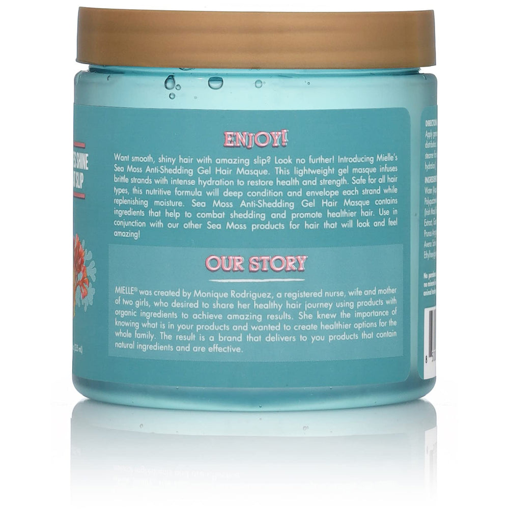 Mielle Organics on bathroom shelf lifestyle scene suggesting routine