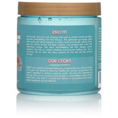 Mielle Organics on bathroom shelf lifestyle scene suggesting routine