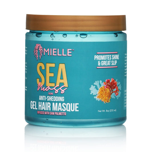 Mielle Organics jar front view showing label and product benefit